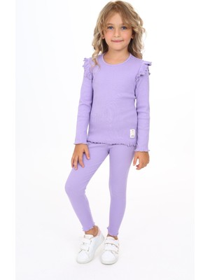 Toontoy Kız Çocuk Taytlı Takım