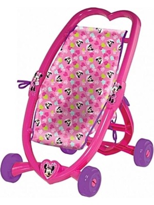 Çocuk Dede Minnie Mouse Kalpli Puset