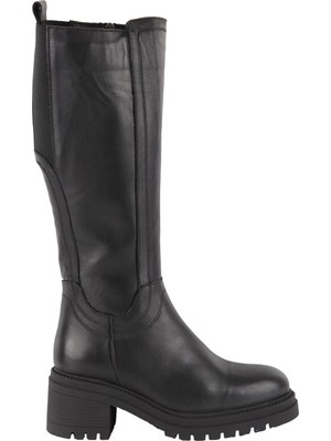 Mamamia  Mammamıa D24KC-2040 Sıyah Derı Cızme