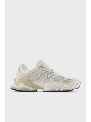 New Balance Logolu Hakiki Deri Kalın Tabanlı Sneaker Ayakkabı  Ayakkabı U9060WHT