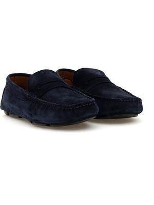 Cacharel Erkek Lacivert %100 Deri Loafer Ayakkabı 50308457-VR033