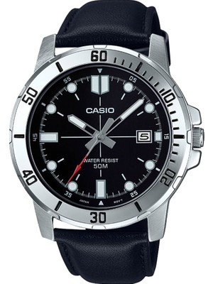 Casio MTP-VD01L-1A Erkek Kol Saati Renkli Metal Kasa 100 Mt Suya Dayanıklı Analog Saat