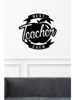 En Iyi Öğretmen Temalı Dekoratif Tablo