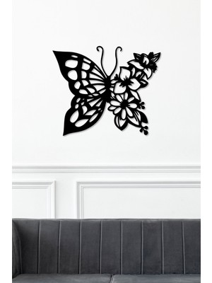 Kelebek Temalı Dekoratif Tablo