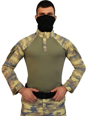 Mysia Outdoor Askeri Kamuflaj Combat Tişört Havacı Nano Kombat