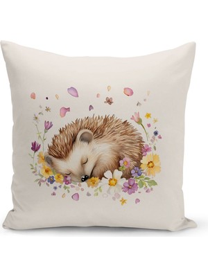 Bertille Home Ilkbahar Serisi Çift Tarafı Dijital Baskılı Kırlent Kılıfı (Spring Easter Paskalya Cushion Cover)