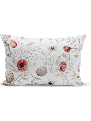 Bertille Home Ilkbahar Serisi Çift Tarafı Dijital Baskılı Kırlent Kılıfı (Spring Easter Paskalya Cushion Cover)