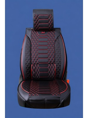 Mini Copper Contryman Yarı Deri Oto Koltuk Kılıfı Cepli 5li Tam Set