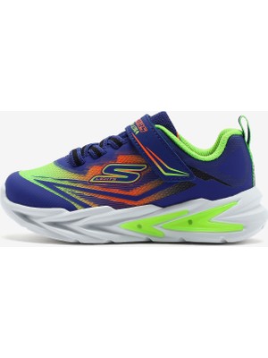 Skechers Flexglow Ultra Küçük Erkek Çocuk Mavi Işıklı Spor Ayakkabı 400139N Blmt