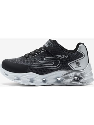 Skechers Vortex 2.0 - Quantroid Büyük Erkek Çocuk Siyah Işıklı Spor Ayakkabı 400604L Bksl