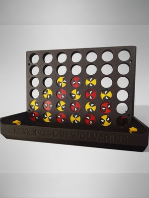 4 In A Row Deadpool Wolverine Masa Oyunu Store