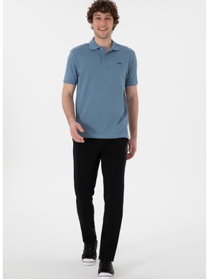 U.s. Polo Assn. Lastikli Bel Slim Fit Siyah Erkek Eşofman Altı Henbıx