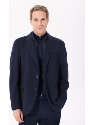 Hackett Slim Fit Lacivert Erkek Ceket HM443363