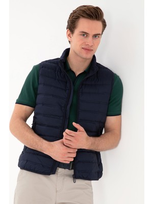 U.s. Polo Assn. Lacivert Erkek Yelek Frency