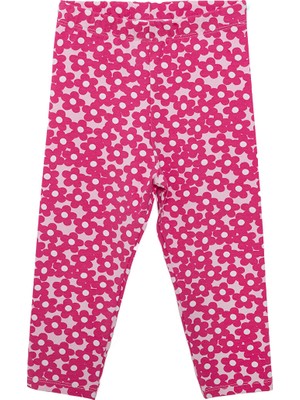 Hellobaby Kız Çiçek Desenli Tayt Kız Bebek