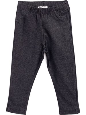 Hellobaby Kız Denim Görünümlü Tayt Kız Bebek