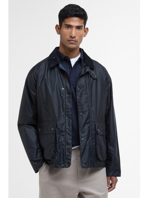 Barbour Modern Bedale Yağlı Ceket Ny51 Royal Navy
