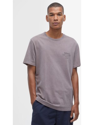 Barbour Hickling Tailored Fit T-Shirt PU17 Washed Heather