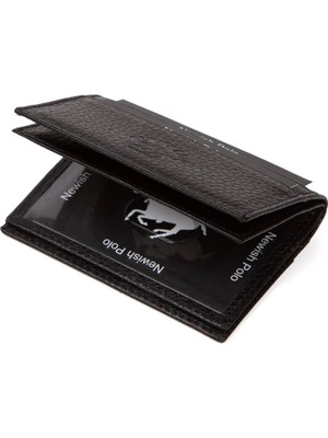 Hakiki Deri Kartlık ve Cüzdan - NEW082 - Siyah