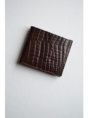 Hakiki Deri El Yapımı Erkek Cüzdanı