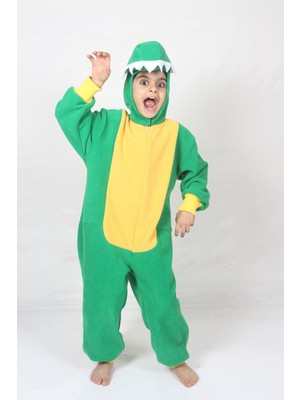 Kadıköy Kostüm Başlıklı Çocuk Başlıklı Dinozor Kostümü Hayvan Kostümü