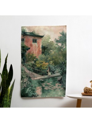 Johannes Vermeer  Duvar Sanatı Örtü - Yatak Odası, Oturma Odası ve Yurt Için Canlı Ranforce