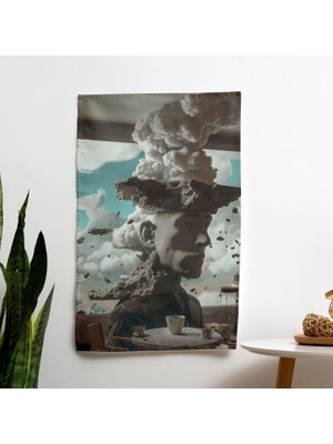 Modern Dadaizm Duvara Asılan Örtü - Canlı Renkler, Yatak Odası, Oturma Odası ve Yurt Için