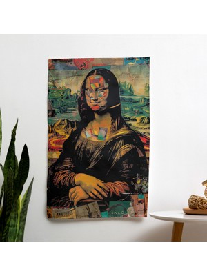 Klasisizm+Popart  Duvar Örtüsü - Yatak Odası, Oturma Odası ve Yurt Için Canlı  Pamuk Arka