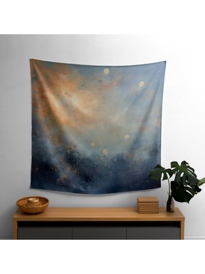 Rüya Gibi Izlenimler Duvar Örtüsü -  Pamuk Sırt, Polyester Ön - Canlı Renkler, Süblimasyon