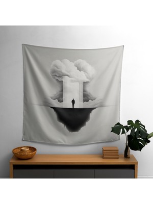 Sporcu Motivasyon Duvar Örtüsü - Yatak Odası, Oturma Odası ve Yurt Dekoru Için Canlı Ranforce