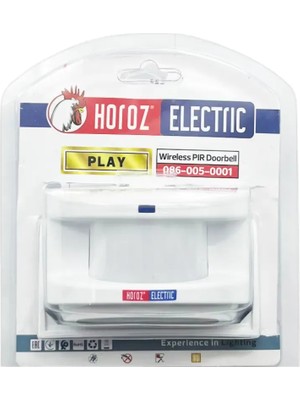 Horoz Play 4,5V Dc Kablosuz Sensörlü Kapı Zili 086-005-0001