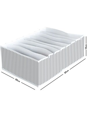 8 Gözlü Çekmece Içi Akordiyon Organizer - Xlarge