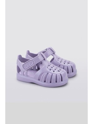 Igor Tobby Gloss Kız Çocuk Sandalet 018 Malva Lila %92 Pamuklu Konforlu Tasarım
