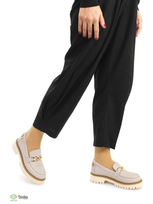 Mammamia Kadın  Deri Ortopedik Loafer Günlük  Ayakkabı M26YA3695