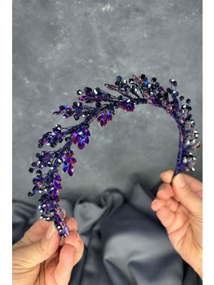 Işıltılı Defne Gelin Tacı