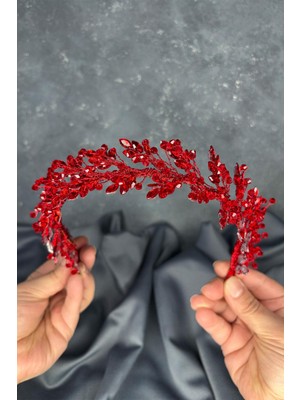 Işıltılı Defne Gelin Tacı