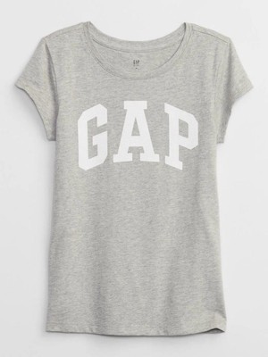 Gap 460525008 V-Hs Ss Value Logo Tee Kız Çocuk Tişört