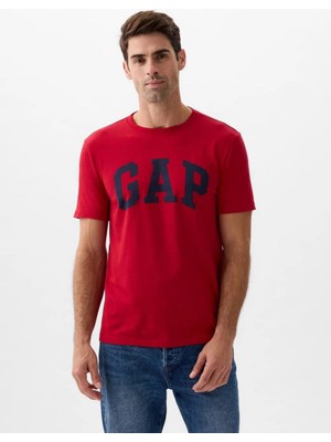 Gap 856659005 V-Everyday Soft Basic Logo T Erkek Tişört