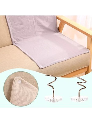 Teknotrust Çok Amaçlı Çarşaf,örtü Tutucu, Sabitleyici ,kaydırmaz Nevresim Örtü Düzenleyici Düğme 4 Adet