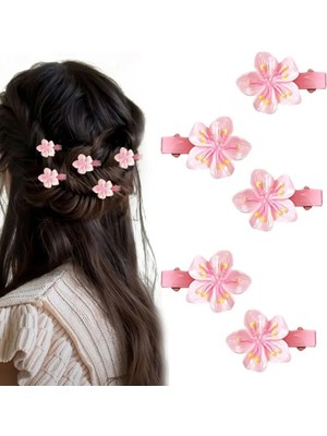 Lotus Saç Tokası Pens Toka 4 Adet 2 Çift