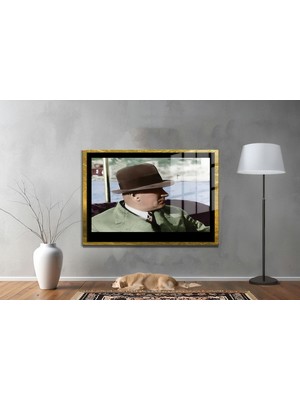 Miyrem Gazi Mustafa Kemal Atatürk Özel Seri  Design Cam Tablo Model: 425