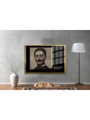 Miyrem Gazi Mustafa Kemal Atatürk Özel Seri  Design Cam Tablo Model: 401