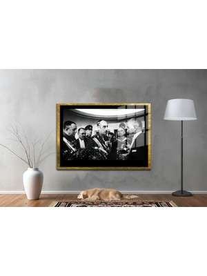 Miyrem Gazi Mustafa Kemal Atatürk Özel Seri  Design Cam Tablo Model: 71