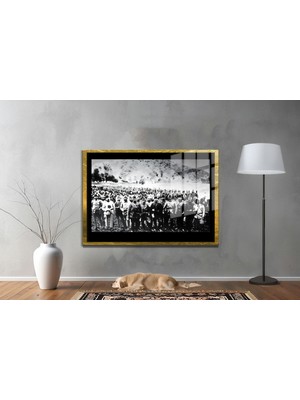 Miyrem Gazi Mustafa Kemal Atatürk Özel Seri  Design Cam Tablo Model: 366