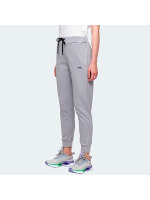 Slazenger VETERAN RBN Kadın Cepli Gri Eşofman Altı