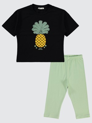 Civil Girls Kız Çocuk Takım 6-9 Yaş Siyah