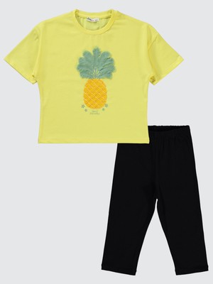 Civil Girls Kız Çocuk Takım 6-9 Yaş Sarı