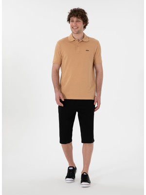 U.s. Polo Assn. Siyah Erkek Sweat Şort Dusty