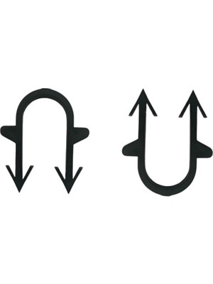 Bemplas Tech U Klips (Siyah) (500ADET)