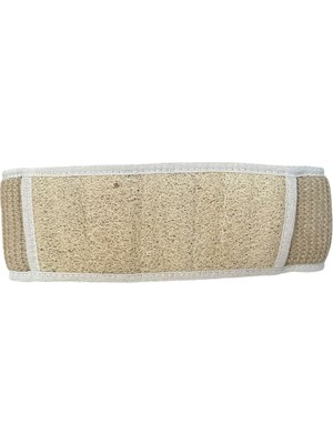 Gözde Tekstil Tahta Saplı Çift Taraflı Doğal Kabak Lifi Banyo Lifi